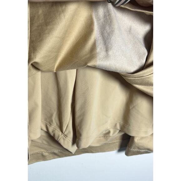Spartina 449 Women’s Size 16 Danelle Twill Khaki Belted Button Details Skort EUC - Picture 11 of 15